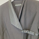 Second-Hand - Alicia Hollen Dressy Asymmetric Tied Fitted Jacket Size 8 - SwapUp