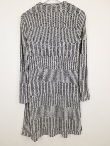 Second-Hand - Metalicus Trans Seasonal Long Grid Cardigan Size S - SwapUp