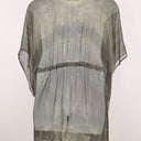 Second-Hand - Frockk Dreamy Sheer Kaftan Overshirt Top Size OSFA - SwapUp