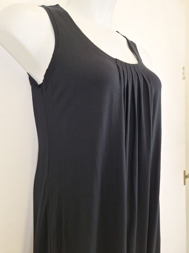 Second-Hand - Tani Soft Midnight Blue Jersey Dress Size 12 - SwapUp