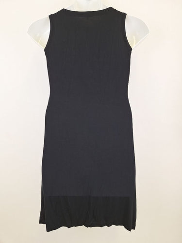 Second-Hand - Tani Soft Midnight Blue Jersey Dress Size 12 - SwapUp