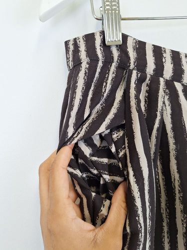Second-Hand - Stine Goya Tailored Striped Straight Leg Pants Size S - SwapUp