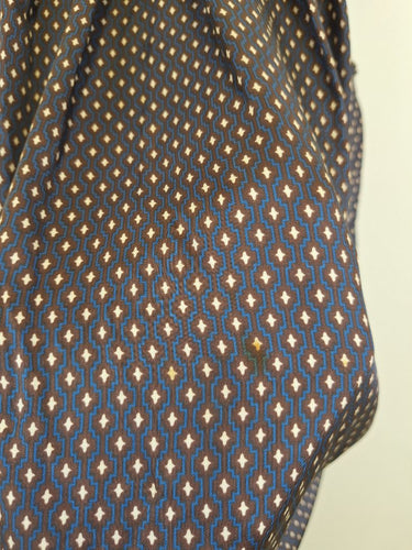 Second-Hand - Scanlan Theodore Geometric Patterned Halter Mini Dress Size S/M - SwapUp