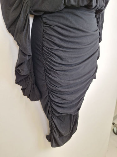 Second-Hand - Stine Goya Balance Jersey Knee Length Dress Size M - SwapUp