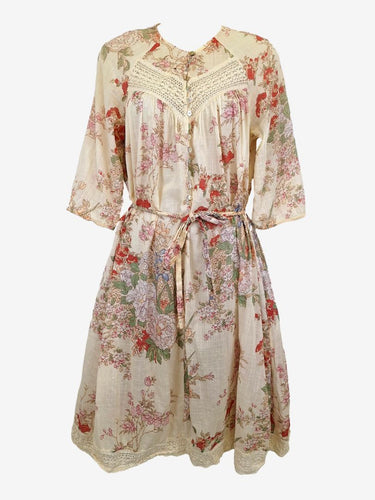 Zimmermann Effortless Dainty Blooming Floral A Line Dress Size M