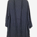 Second-Hand - Ganni Midnight Blue Polka Flowy Cape Size S - SwapUp