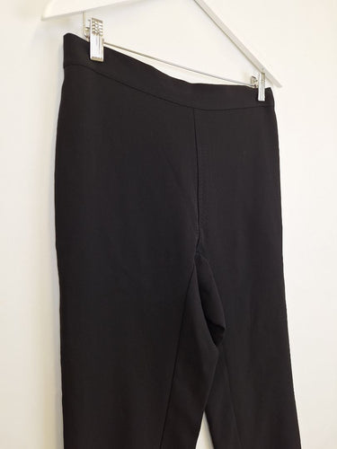 Second-Hand - Jac + Jack Black Light Weight Sleek Cuffed Pants Size 10 - SwapUp