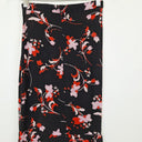 Second-Hand - Scanlan Theodore Sheer Floral Ruffle Knee Length Skirt Size 8 - SwapUp