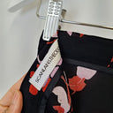 Second-Hand - Scanlan Theodore Sheer Floral Ruffle Knee Length Skirt Size 8 - SwapUp