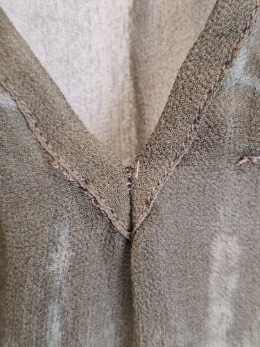 Second-Hand - Frockk Dreamy Sheer Kaftan Overshirt Top Size OSFA - SwapUp