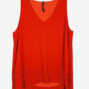 Second-Hand - Decjuba Coral V Neck Singlet Top Size 12 - SwapUp