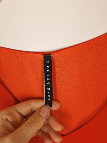 Second-Hand - Decjuba Coral V Neck Singlet Top Size 12 - SwapUp