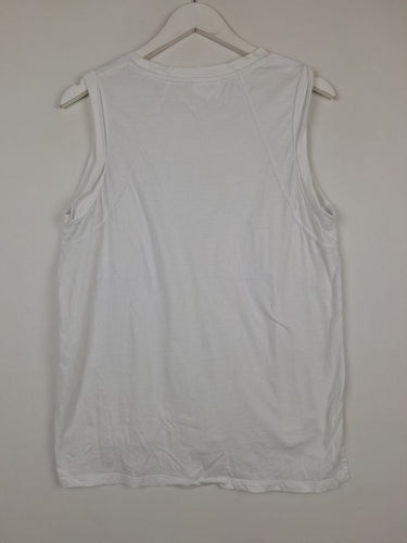 Second-Hand - Seed Panelled Light Weight Sleeveless T-shirt Size S - SwapUp