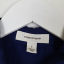 Second-Hand - Country Road Cobalt Military Style Button Up Shirt Size S - SwapUp