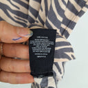 Second-Hand - Decjuba Beige Animal Print Relaxed Top Size S - SwapUp