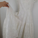 Second-Hand - Jaase Pretty Summer Days Broderie Maxi Dress Size S - SwapUp