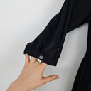 Second-Hand - Boo Radley Bohemian Semi Sheer Belted Cardigan Size M - SwapUp