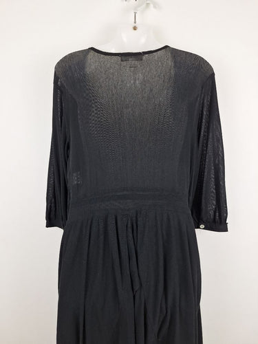 Second-Hand - Boo Radley Bohemian Semi Sheer Belted Cardigan Size M - SwapUp