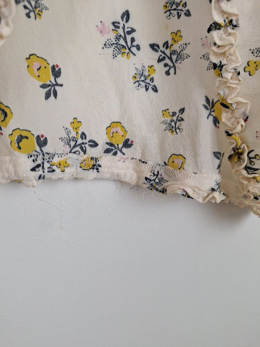 Second-Hand - Baum und Pferdgarten Sheer Frilly Crepe Blouse Size M - SwapUp