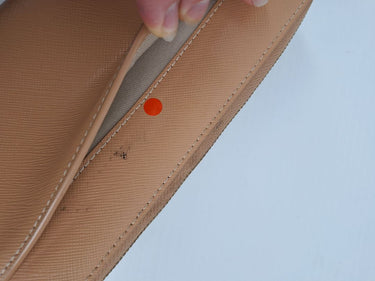 Second-Hand - Oroton Nude Saffiano Zip Around Multi Compartment Wallet - SwapUp