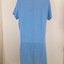 Second-Hand - DONNA DONNA Periwinkle Linen Rexlaxed Dress Size XXL - SwapUp