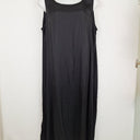 Second-Hand - Maggie T Minimal Ink Maxi Dress Size L - SwapUp