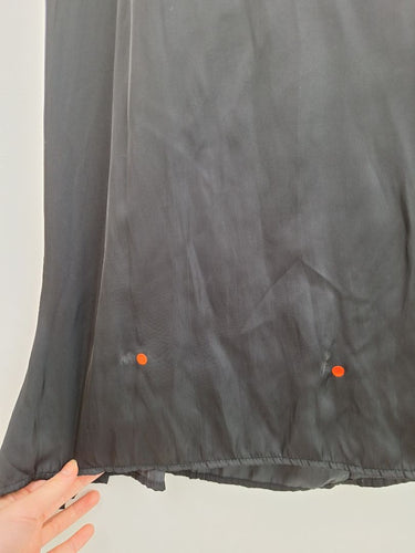 Second-Hand - Maggie T Minimal Ink Maxi Dress Size L - SwapUp