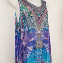 Second-Hand - The Swank Resort Vibrant Peacock Maxi Dress Size XL - SwapUp