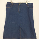 Second-Hand - Fella Hamilton Classic Indigo Denim Skirt Size 22 - SwapUp