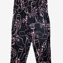 Second-Hand - Gorman Rose & Champagne Cotton Contrast Pants Size 10 - SwapUp
