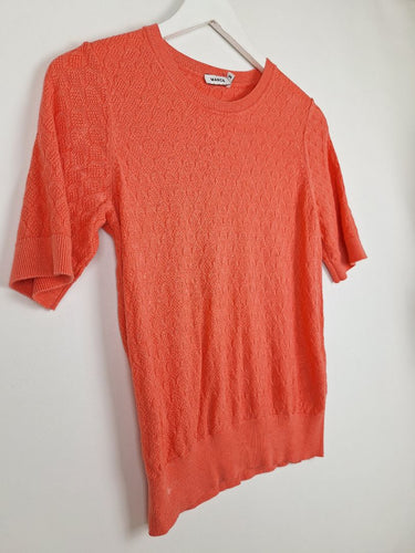 Second-Hand - Marcs Coral Knit Everyday Top Size M - SwapUp