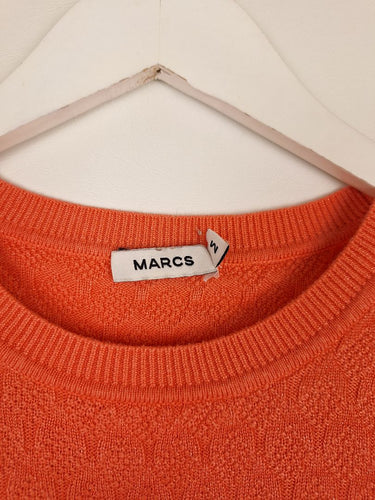 Second-Hand - Marcs Coral Knit Everyday Top Size M - SwapUp