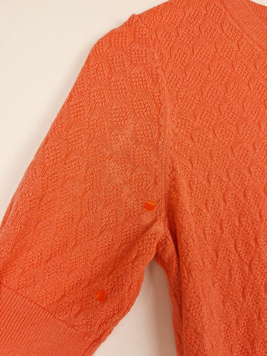 Second-Hand - Marcs Coral Knit Everyday Top Size M - SwapUp
