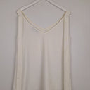 Second-Hand - Cue Pearl Tie Front Sleeveless Top Size 10 - SwapUp