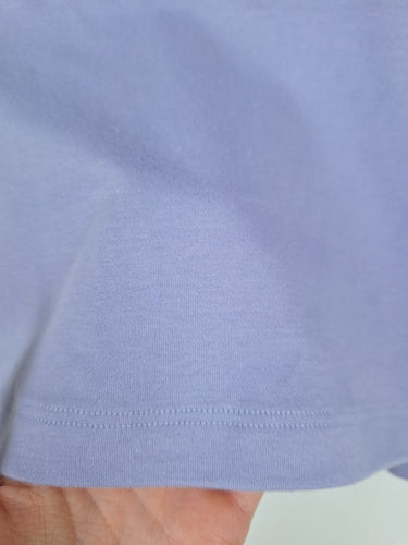 Second-Hand - Lorna Jane Lilac Essentials Cropped Athletic T-shirt Size S - SwapUp