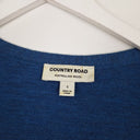 Second-Hand - Country Road Ocean Blue Australian Wool Open Cardigan Size S - SwapUp