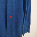 Second-Hand - Country Road Ocean Blue Australian Wool Open Cardigan Size S - SwapUp