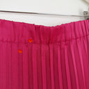 Second-Hand - Decjuba Hibiscus Pink Pleated Midi Skirt Size 10 - SwapUp
