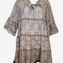 Second-Hand - Adrift Bohemian Light Cotton Mini Dress Size L - SwapUp