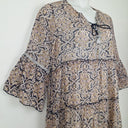 Second-Hand - Adrift Bohemian Light Cotton Mini Dress Size L - SwapUp