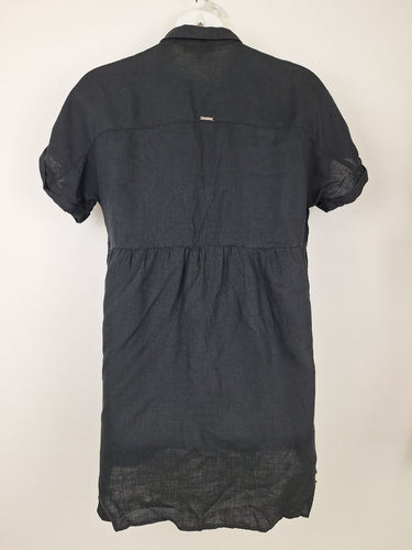 Second-Hand - Decjuba Everyday Linen Pocket Mini Dress Size M - SwapUp