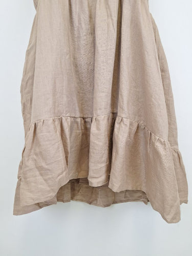 Second-Hand - Lunar Fox Summer Days Hazelnut Camilla Mini Dress Size 14 - SwapUp