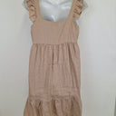 Second-Hand - Lunar Fox Summer Days Hazelnut Camilla Mini Dress Size 14 - SwapUp