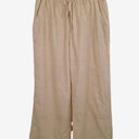 Second-Hand - Liberty Rose Natural Elevated Linen Blend Pants Size 14 - SwapUp
