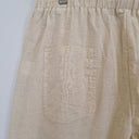 Second-Hand - Liberty Rose Natural Elevated Linen Blend Pants Size 14 - SwapUp