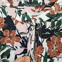 Second-Hand - Trenery Floral Overlay Contrast Stitching Blouse Size XXL - SwapUp