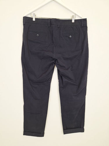 Second-Hand - Sportscraft Navy Leigh Chino Pants Size 16 - SwapUp