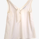 Second-Hand - Cue Pearl Tie Front Sleeveless Top Size 10 - SwapUp
