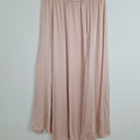 Second-Hand - DONNA DONNA Blush Chiffon Flowy Skirt Size S/M - SwapUp