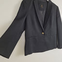Second-Hand - David Lawrence Preppy Black Cropped Blazer Size 10 - SwapUp